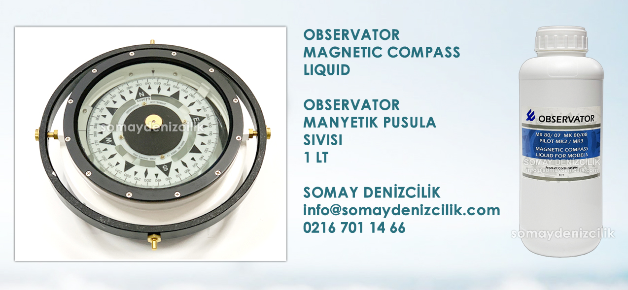 Observator Pilot Mk2 Mk3 Manyetik Pusula Sıvısı 